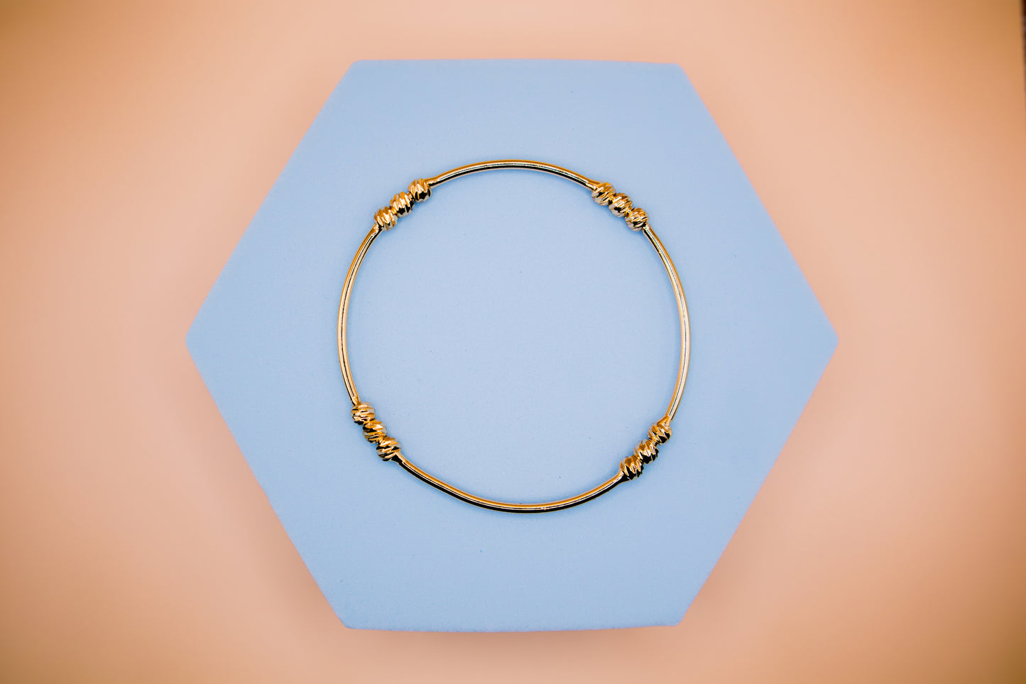Golden Knot Bangle