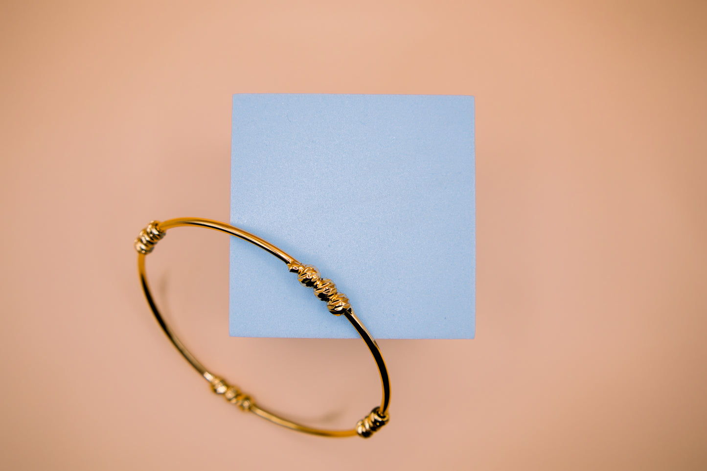 Golden Knot Bangle