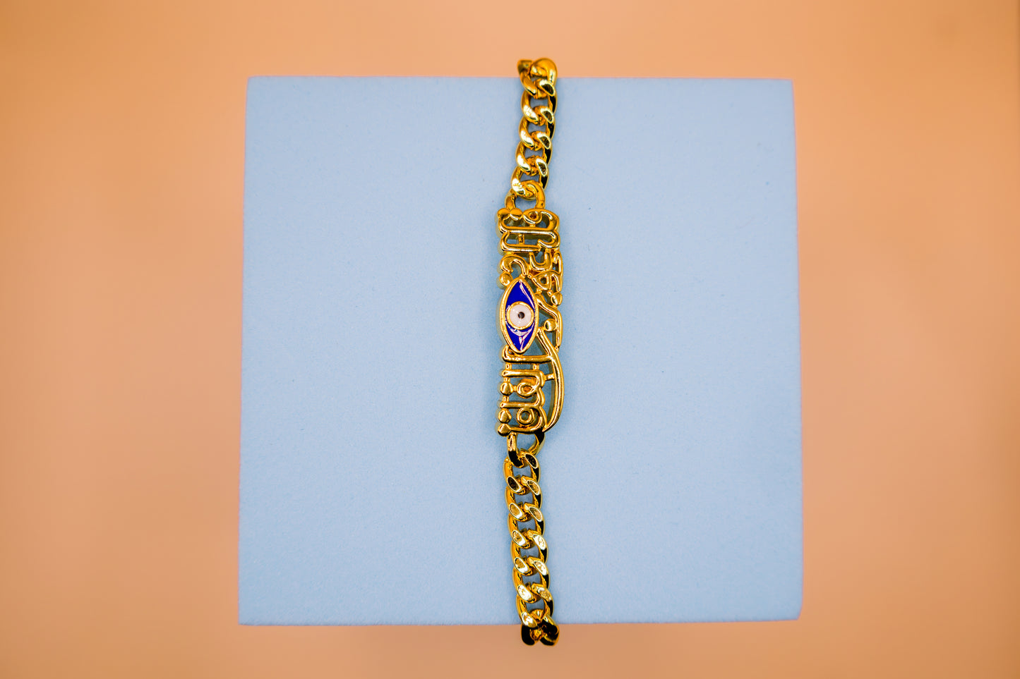 Centerpiece Evil Eye bracelet