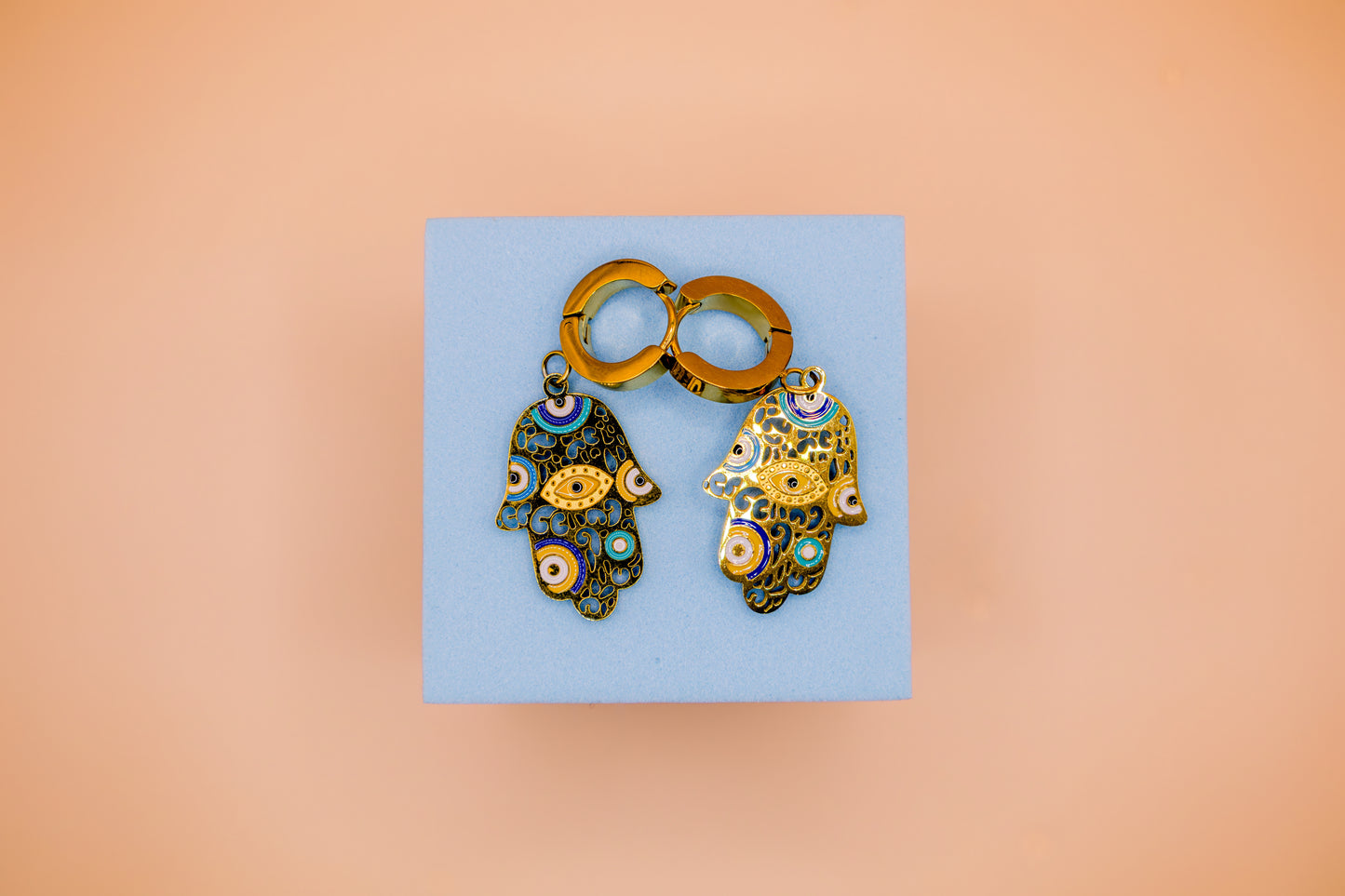 Hathor's Amulet Earrings