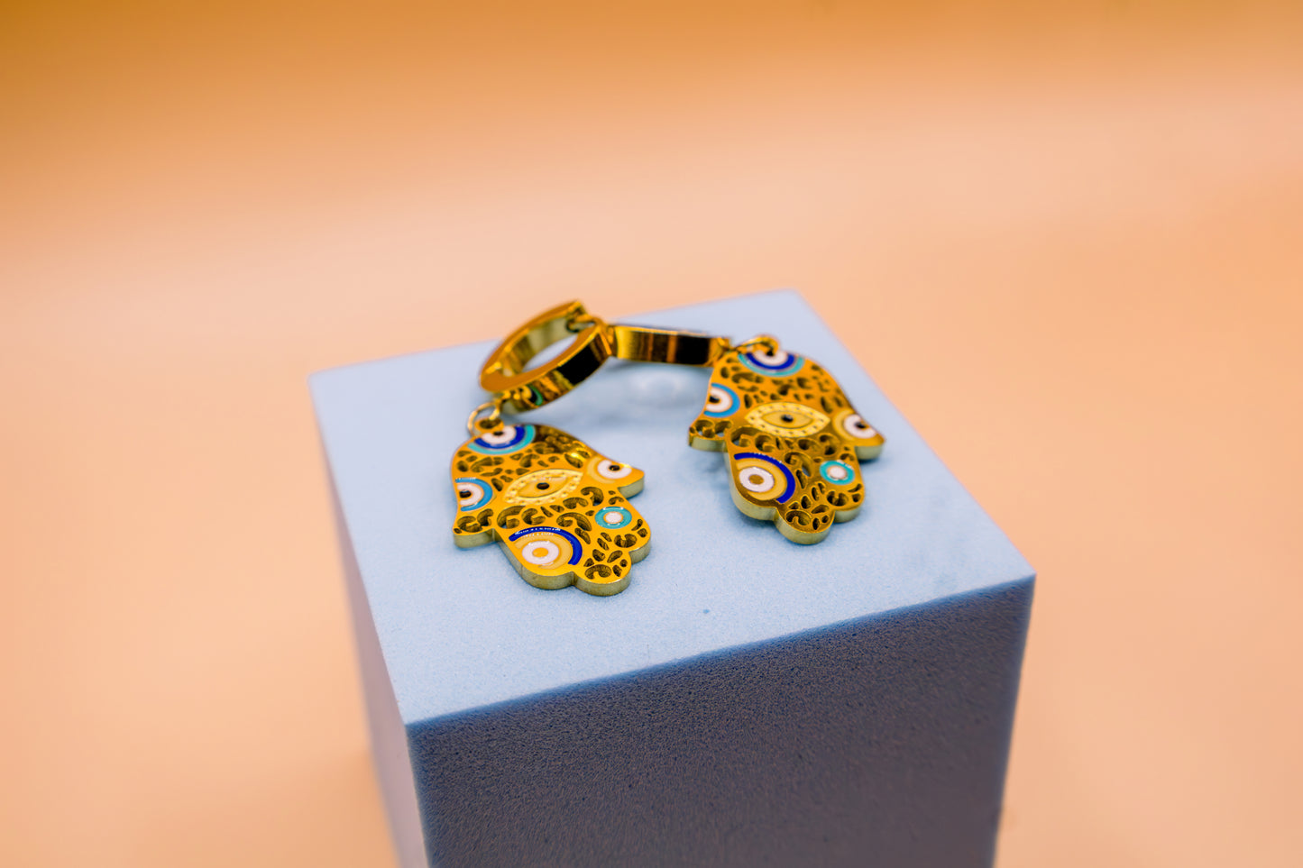 Hathor's Amulet Earrings