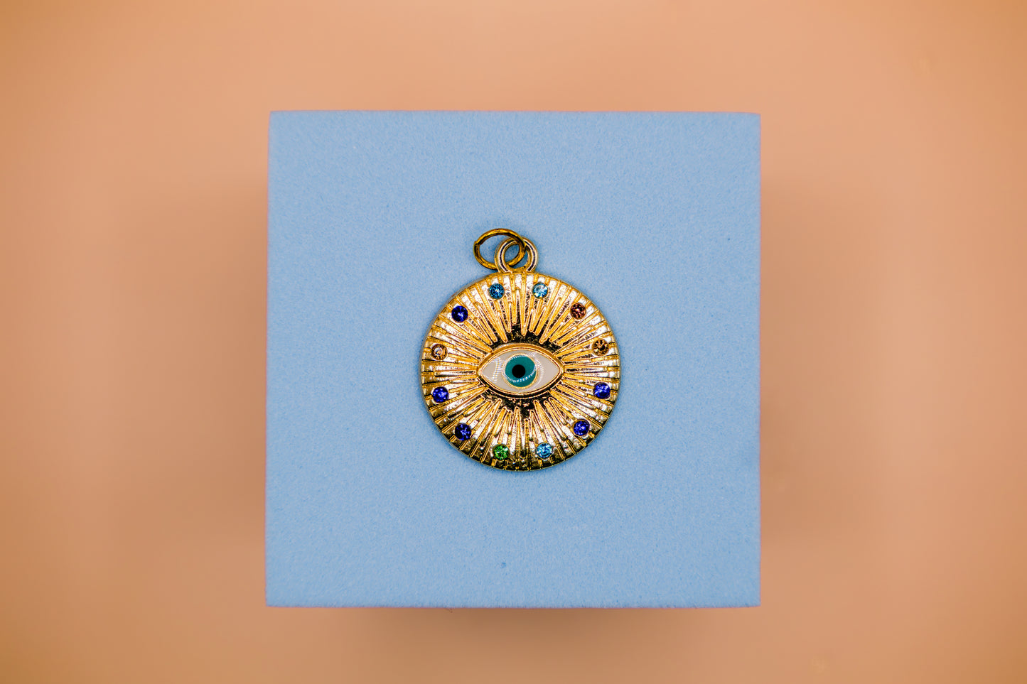Radiant Evil Eye Necklace Pendant