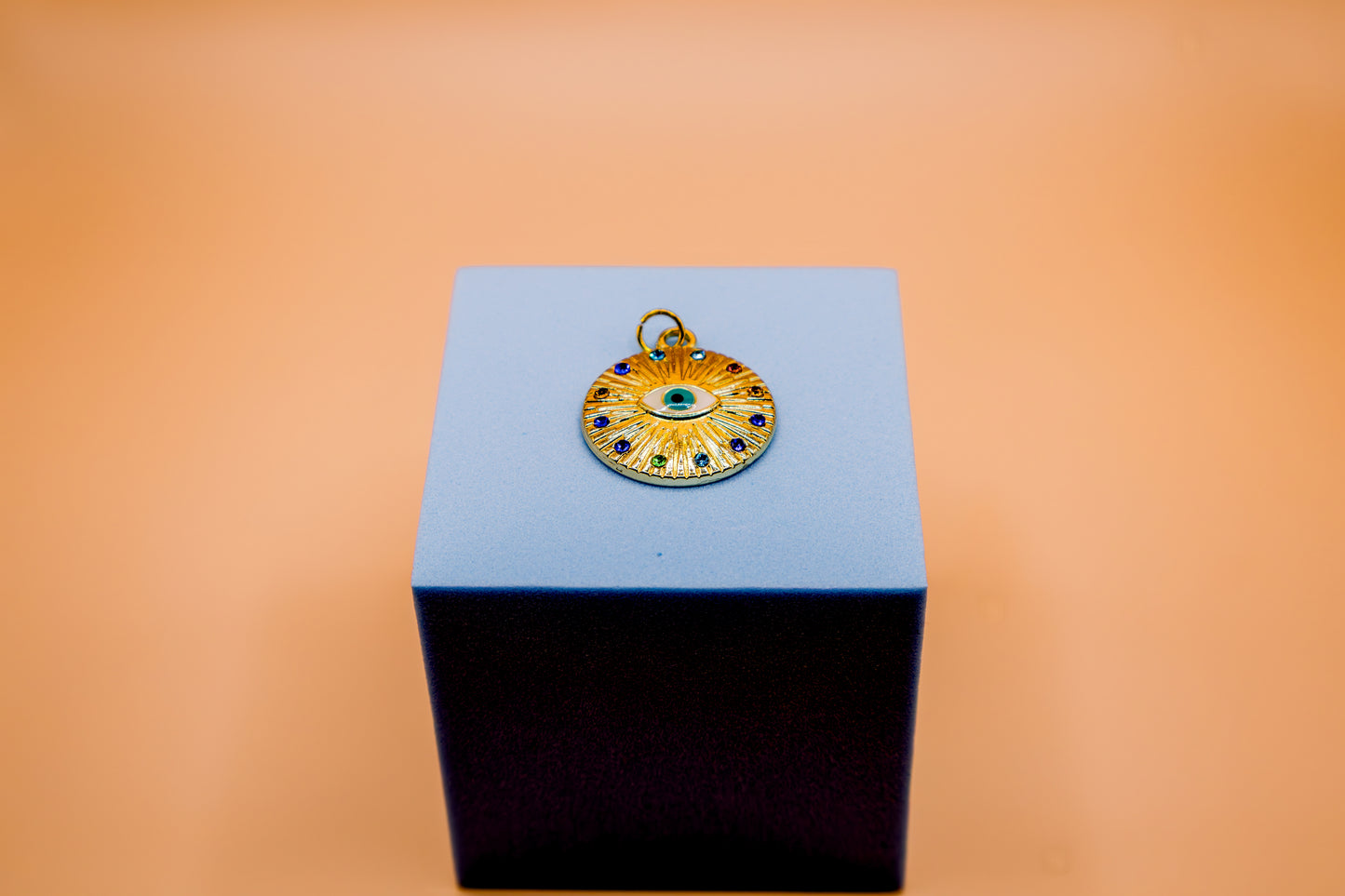Radiant Evil Eye Necklace Pendant