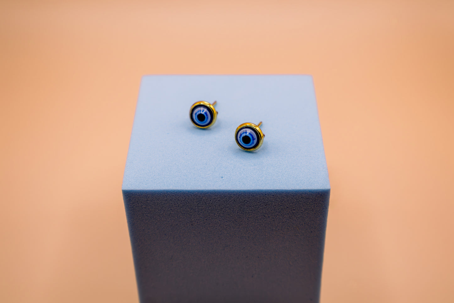 Classic Evil Eye Stud Earrings