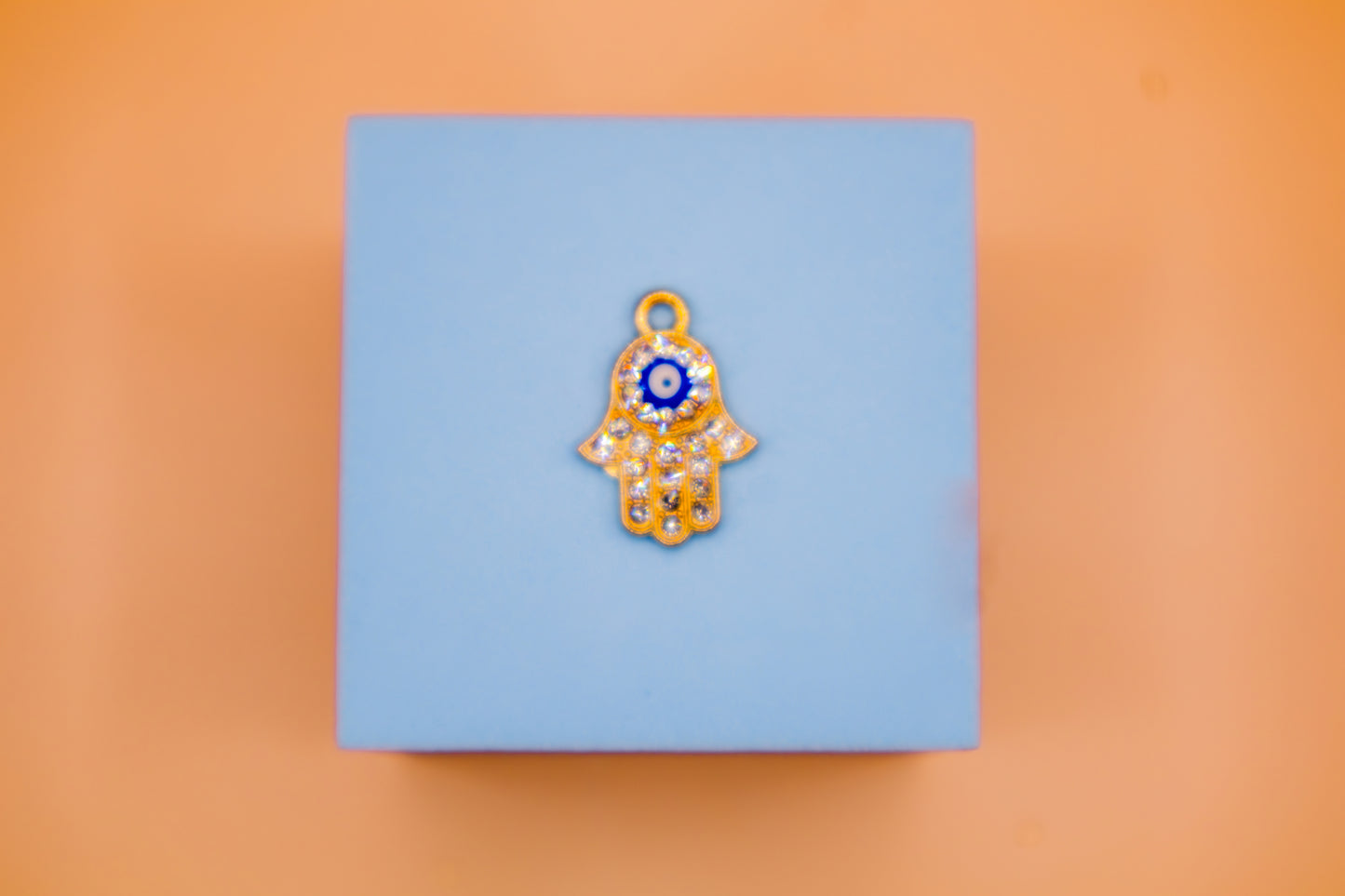 Evil Eye khamsa necklace pendant