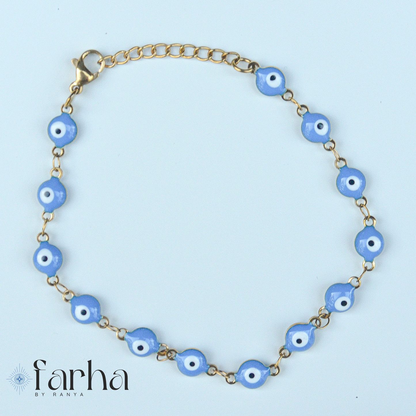 Blue Evil Eye Bracelet