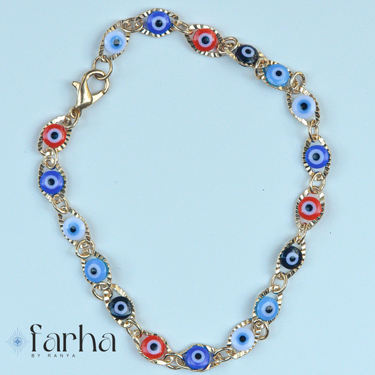 Wadjet's Gaze colorful Bracelet