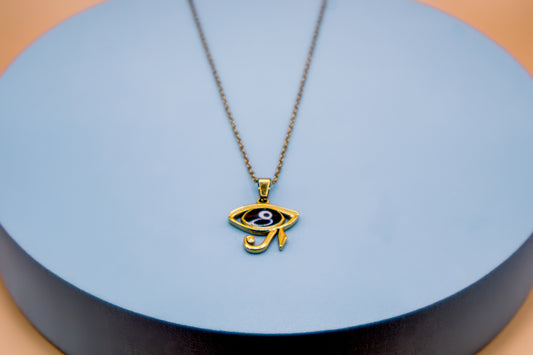 Black and Gold Eye of Horus
