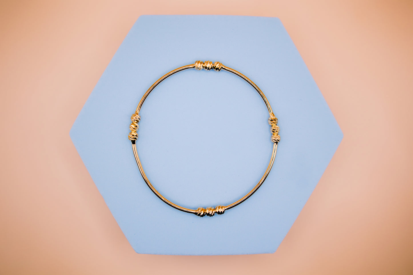 Golden Knot Bangle
