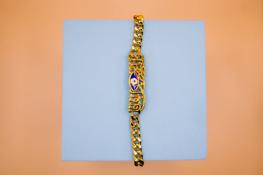 Centerpiece Evil Eye bracelet