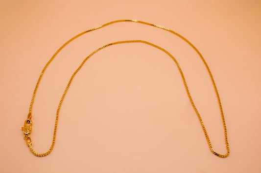 Minimalist Gold Chain Necklace