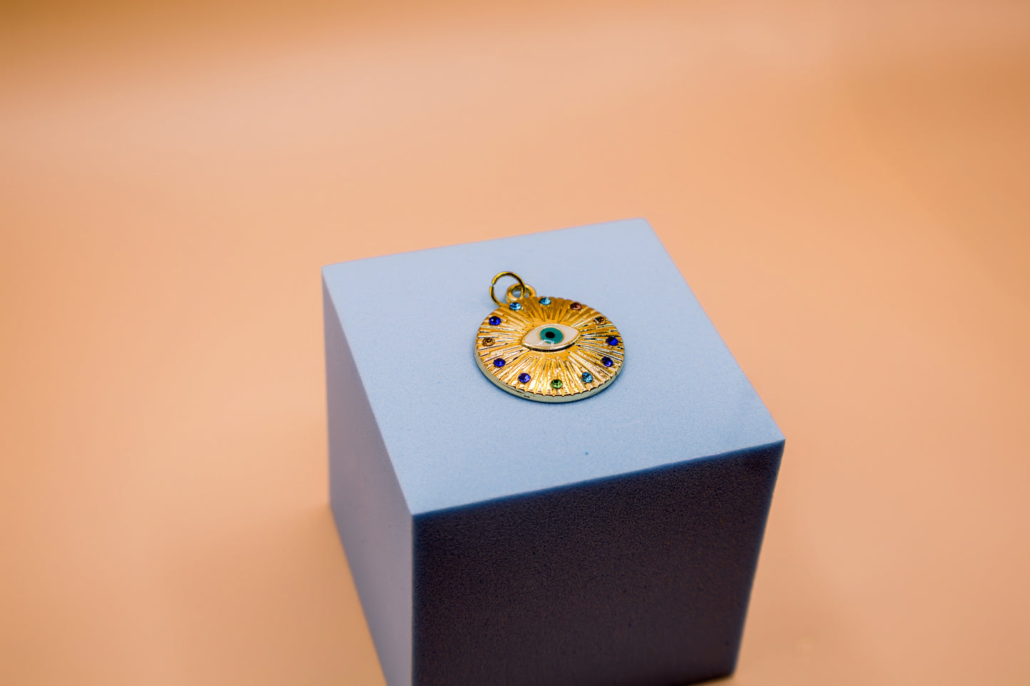 Radiant Evil Eye Necklace Pendant